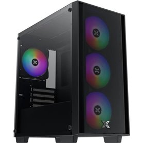 Boîtier PC - XIGMATEK - NYX Air II (Noir) - Mini tour - Format Micro-ATX - Sans alimentation