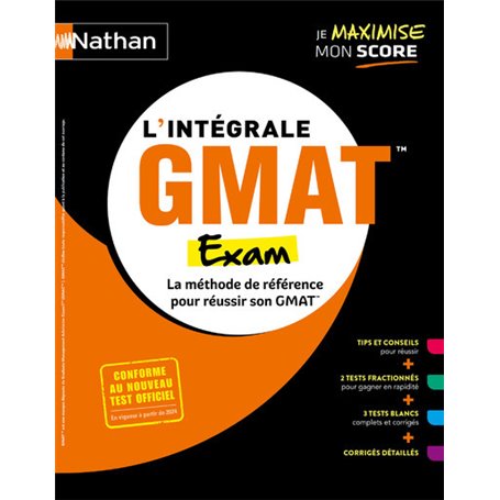 L'intégrale GMAT - Graduate Management Admission Test - Focus edition 2024