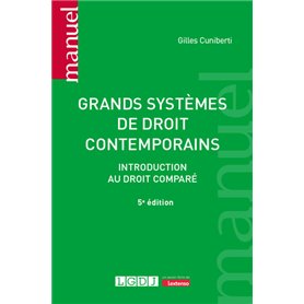 Grands systèmes de droit contemporains