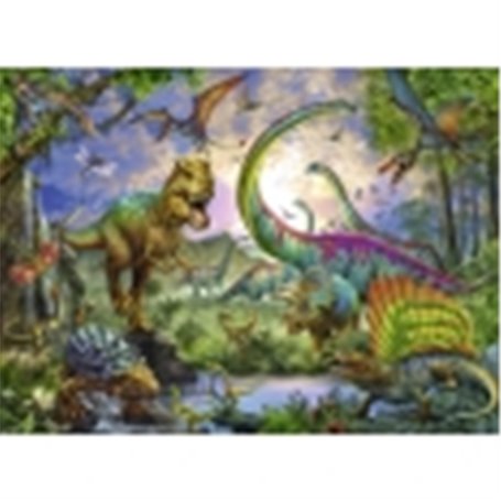 Ravensburger Puzzle 200 p XXL - Le royaume des dinosaures