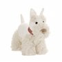 Peluche Lola - Le chien scottish blanc