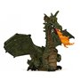 39025 Dragon ailé vert avec flamme