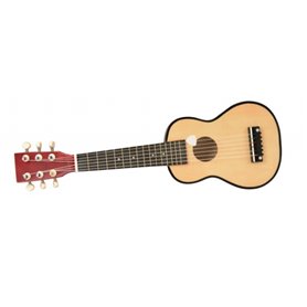 Guitare en bois a 6 cordes