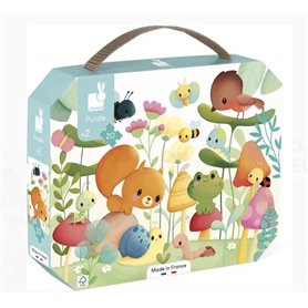 Puzzle Les compagnons du jardin - 20 pcs