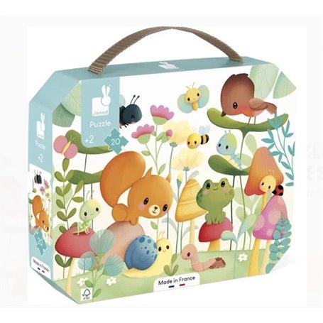 Puzzle Les compagnons du jardin - 20 pcs