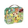 Puzzle 24 pcs Une journee a la ferme