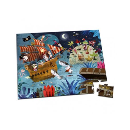 Puzzle la chasse aux tresors - 36 pieces