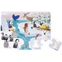 Puzzle tactile la vie sur la banquise 24 pieces