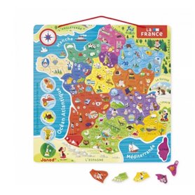 Puzzle magnetique France 93 pcs