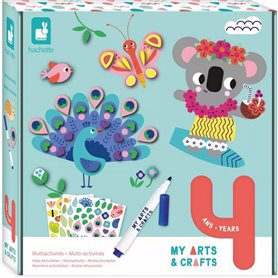 coffret creatif mosaique et gommettes 4 ans