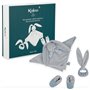 Coffret cadeau naissance lapinoo bleu