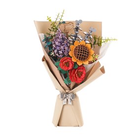 Wooden Bloom Craft: Bouquet de fleurs