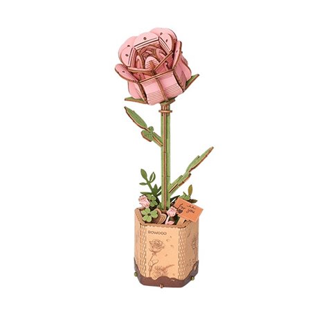 Wooden Bloom Craft: La rose