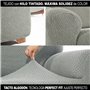 Housse de canapé Sofaskins NIAGARA Gris clair