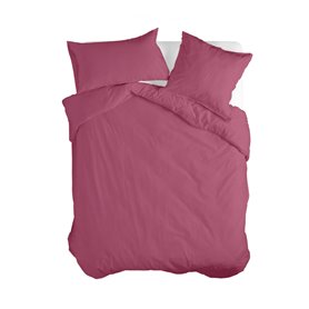 Housse de Couette HappyFriday BASIC Magenta 140 x 200 cm