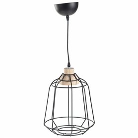 Suspension Alexandra House Living Noir Naturel