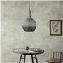 Suspension Alexandra House Living Noir Gris