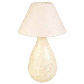 Lampe de bureau Alexandra House Living Crème Fer 33 x 60 x 33 cm