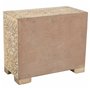 Boîte à bijoux Alexandra House Living Multicouleur Naturel Bois de manguier Bois MDF 10 x 15 x 18 cm 2 tiroirs