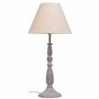 Lampe de bureau Alexandra House Living Blanc Gris Métal Tissu 220-240 V 23 x 49 x 23 cm