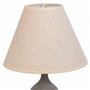 Lampe de bureau Alexandra House Living Blanc Gris Métal Tissu 220-240 V 23 x 41 x 23 cm