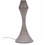 Lampe de bureau Alexandra House Living Blanc Gris Métal Tissu 220-240 V 23 x 46 x 23 cm