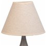 Lampe de bureau Alexandra House Living Blanc Gris Métal Tissu 220-240 V 23 x 46 x 23 cm