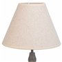 Lampe de bureau Alexandra House Living Blanc Gris Métal Tissu 220-240 V 23 x 51 x 23 cm