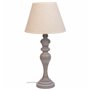 Lampe de bureau Alexandra House Living Blanc Gris Métal Tissu 220-240 V 25 x 50 x 25 cm