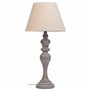 Lampe de bureau Alexandra House Living Blanc Gris Métal Tissu 220-240 V 25 x 50 x 25 cm