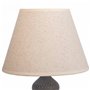 Lampe de bureau Alexandra House Living Blanc Gris Métal Tissu 220-240 V 25 x 50 x 25 cm