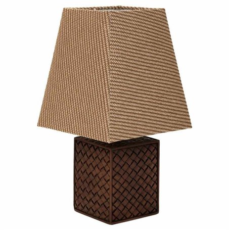 Lampe de bureau Alexandra House Living Marron Polyrésine 220-240 V 13 x 24 x 13 cm