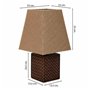 Lampe de bureau Alexandra House Living Marron Polyrésine 220-240 V 13 x 24 x 13 cm