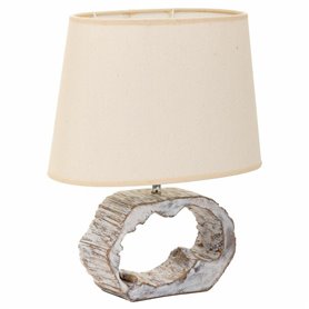 Lampe de bureau Alexandra House Living Blanc Polyrésine 220-240 V 9 x 25 x 23 cm