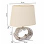 Lampe de bureau Alexandra House Living Blanc Polyrésine 220-240 V 9 x 25 x 23 cm