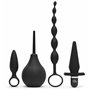 Plug Anal Fifty Shades of Grey Starter Kit Noir (4 pcs)