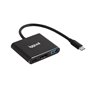 iggual IGG318461 station d'accueil USB 3.2 Gen 1 (3.1 Gen 1) Type-C Noir