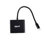 iggual IGG318461 station d'accueil USB 3.2 Gen 1 (3.1 Gen 1) Type-C Noir