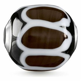 Perle de verre Femme Thomas Sabo K0250-017-2 Marron 1