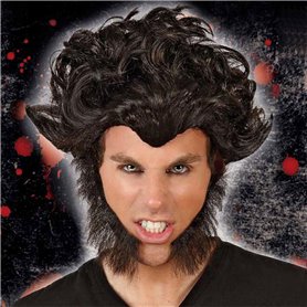 Perruque pour Halloween 29625 Brunette