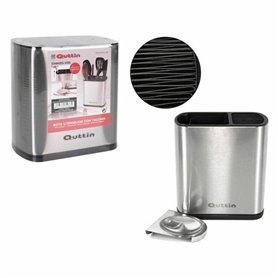 Pot pour ustensiles de cuisine Quttin 143612 Acier inoxydable 19 x 12 x 19