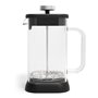 Théière Quttin Acier inoxydable Verre Borosilicaté