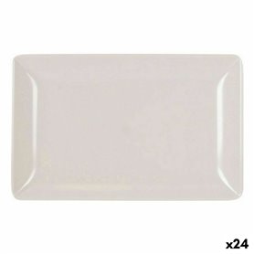 Plateau apéritif La Mediterránea Mélamine Blanc Brille 20 x 13 x 2 cm (24 Unités)