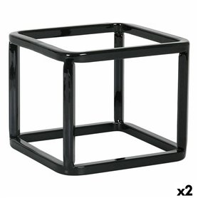 Support Inde Panier Multi-usages Métal 12 x 12 x 10 cm (2 Unités)