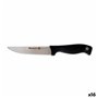 Couteau Chef Quttin Dynamic Noir 14 cm (16 Unités)