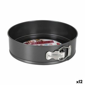 Moule amovible Quttin Noir Acier de carbone 24 x 7 cm (12 Unités)