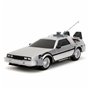 Voiture Télécommandée Back to the Future Delorean Argenté 1:16