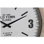 Horloge Murale DKD Home Decor Naturel MDF Blanc Fer (52 x 5 x 60 cm)