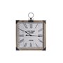 Horloge Murale DKD Home Decor Naturel MDF Blanc Fer (60 x 4