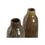 Vase Home ESPRIT Bicolore Céramique 12 x 12 x 41 cm (2 Unités)